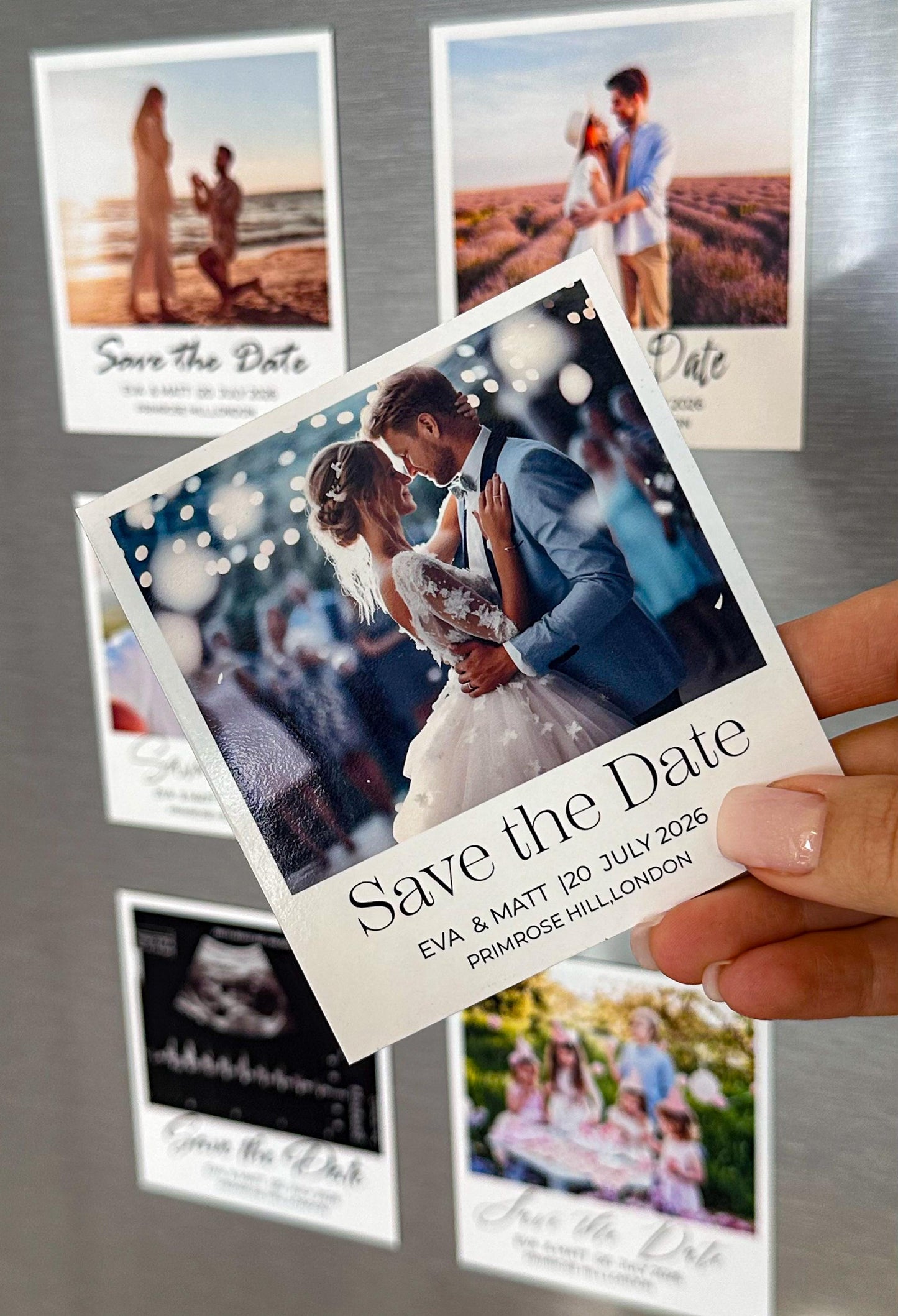 Save the Date Flexible Magnets
