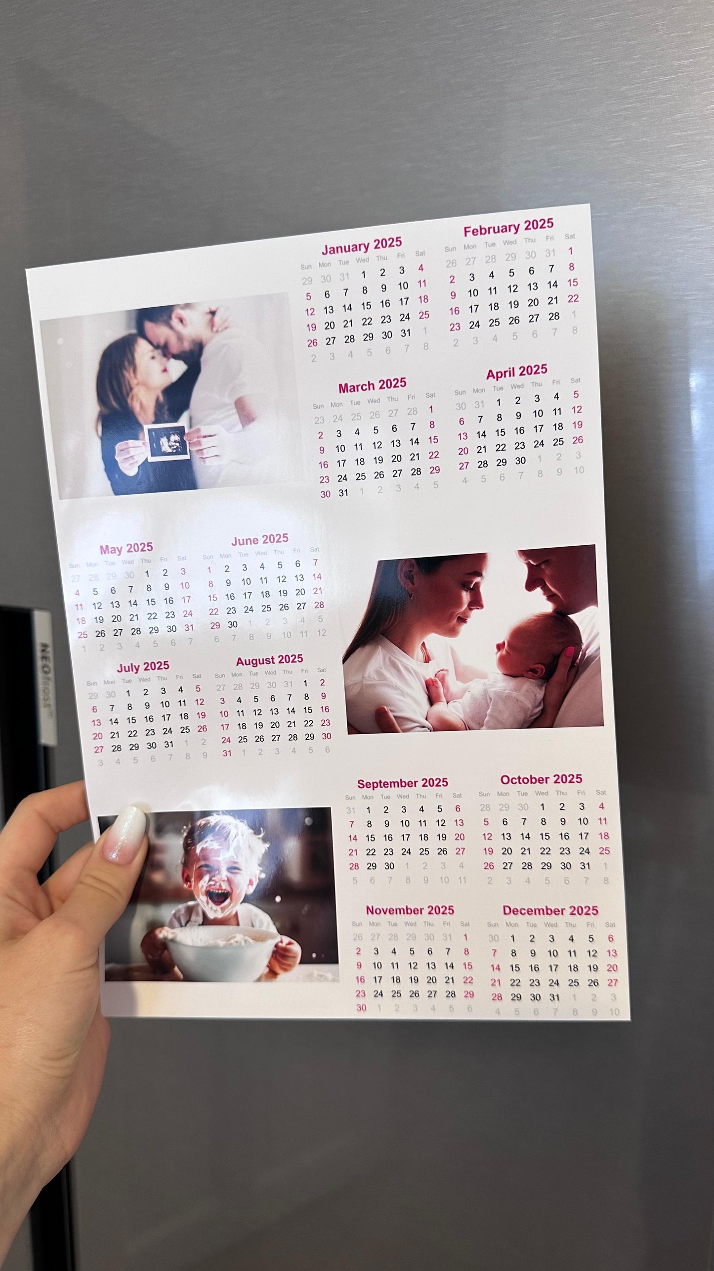 Magnetic Year Calendar