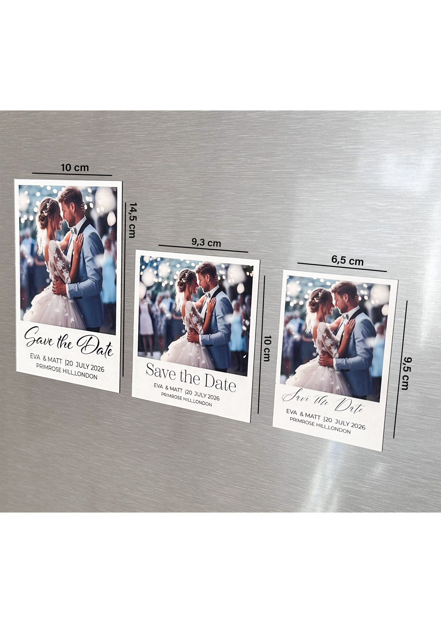 Save the Date Flexible Magnets
