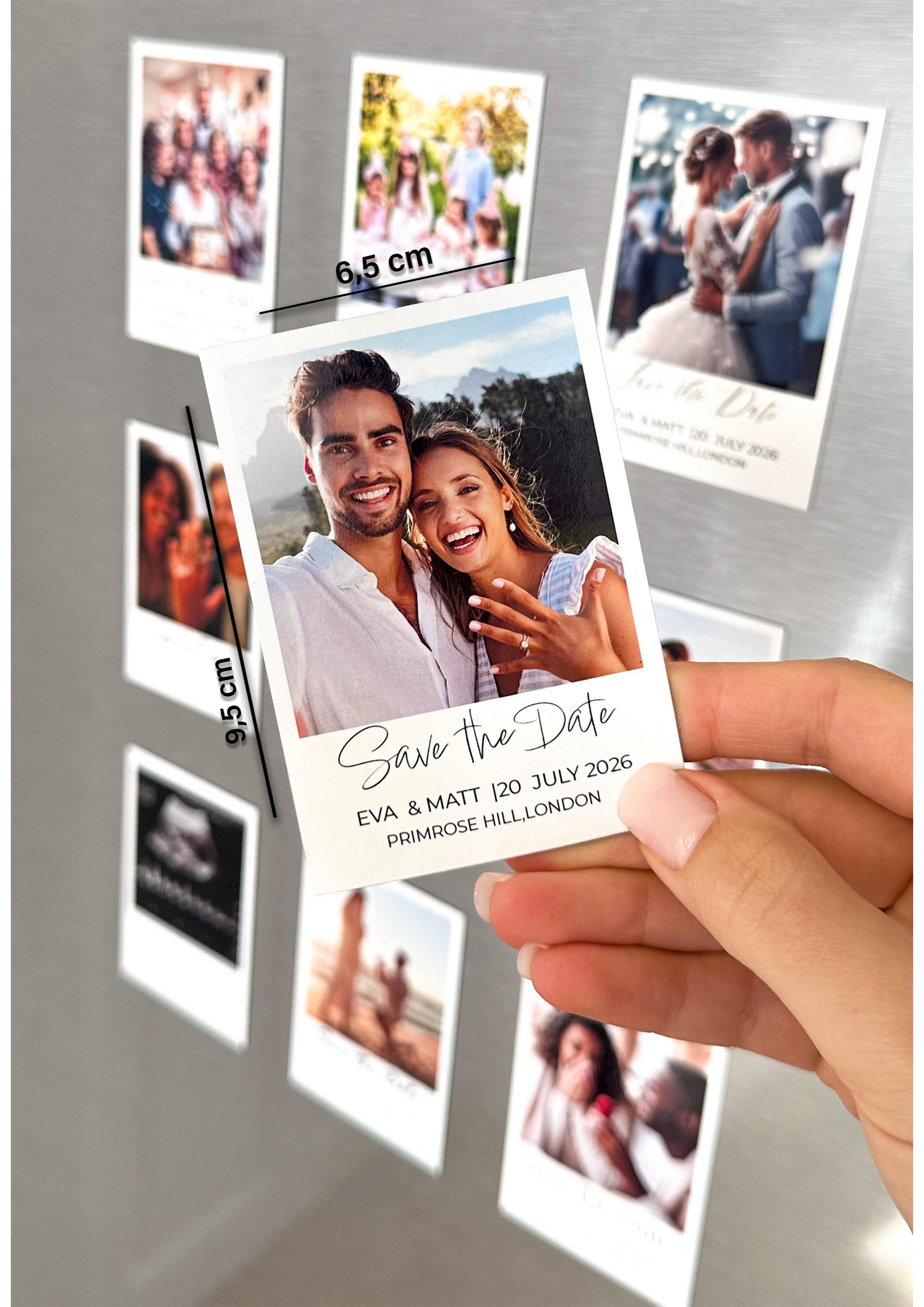 Save the Date Flexible Magnets