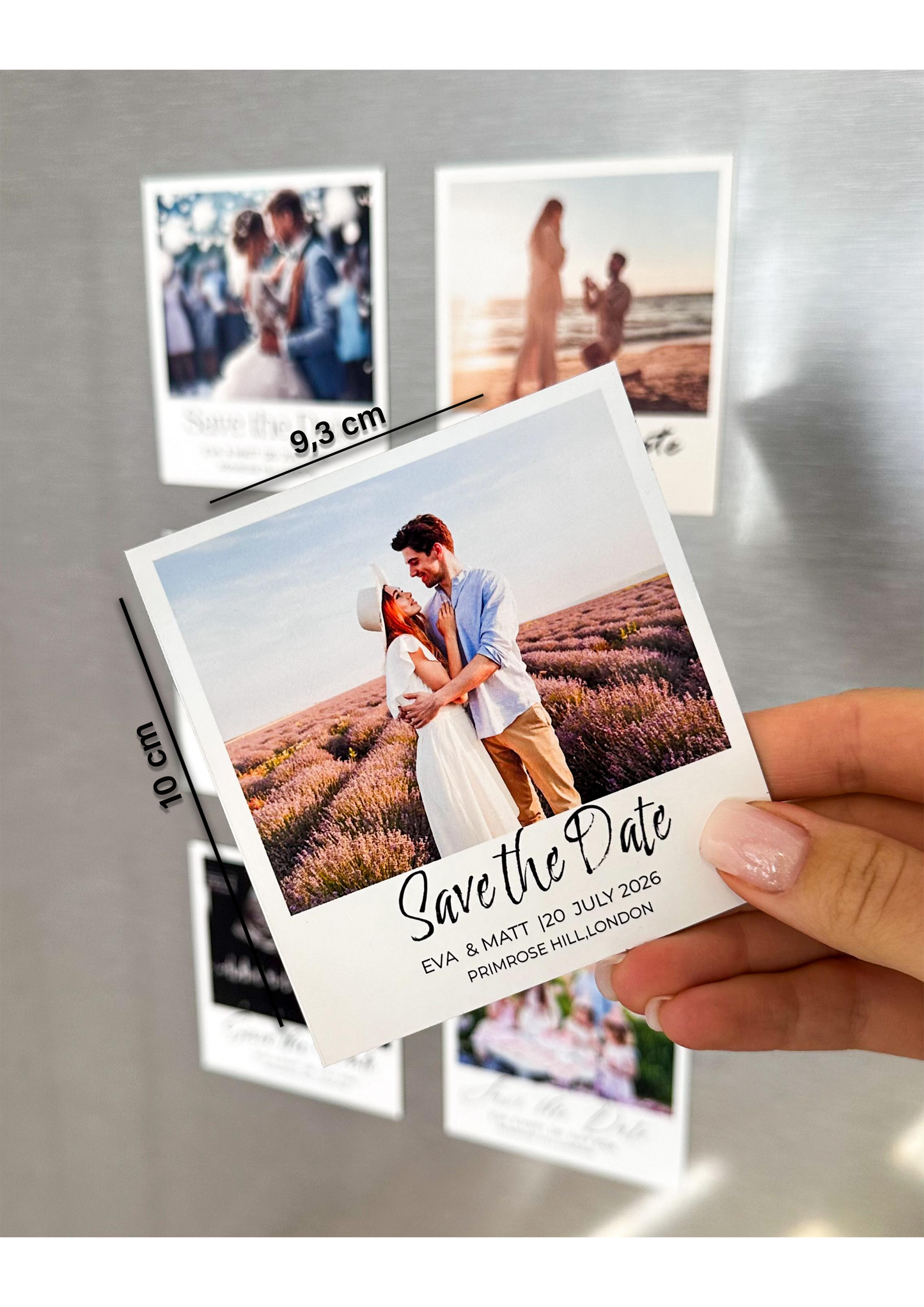 Save the Date Flexible Magnets