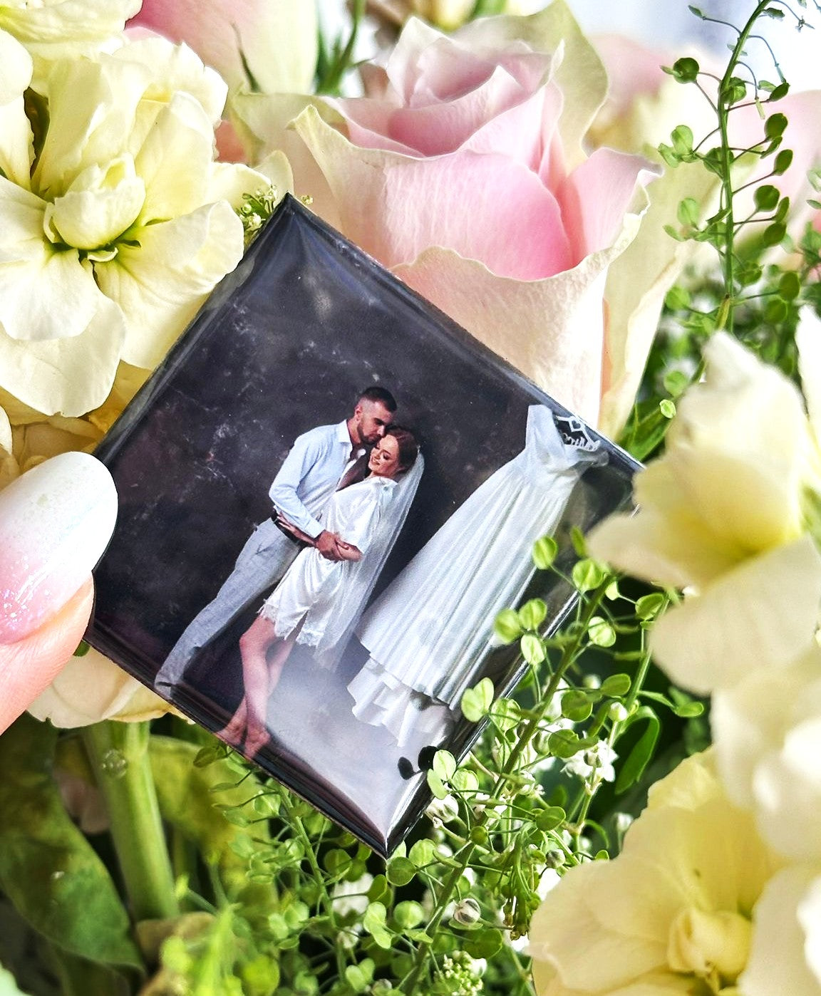 50mm x 50mm Fridge Photo Magnets
