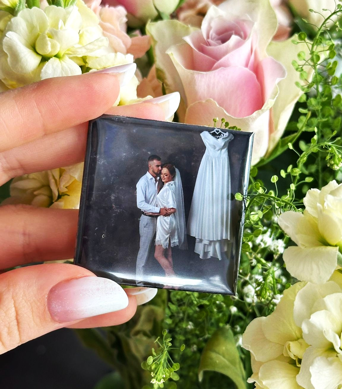 50mm x 50mm Fridge Photo Magnets