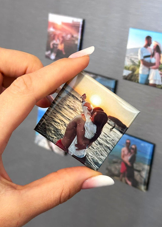 50mm x 50mm Fridge Photo Magnets