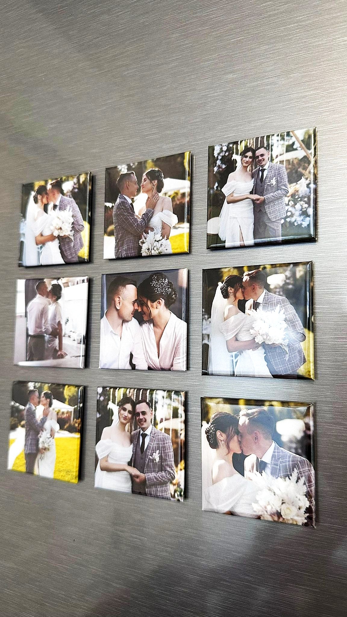 50mm x 50mm Fridge Photo Magnets